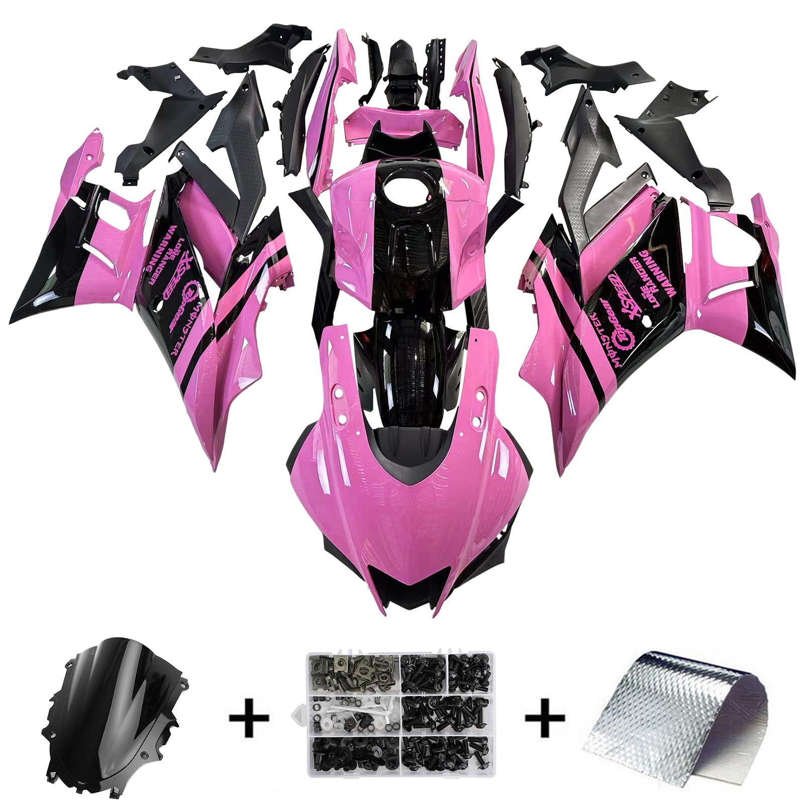 Yamaha YZF-R3 R25 2022-2024 Fairing Kit Bodywork Plastic ABS