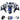 Amotopart Yamaha YZF-R3 R25 2022-2024 Fairing Kit Bodywork Plastic ABS