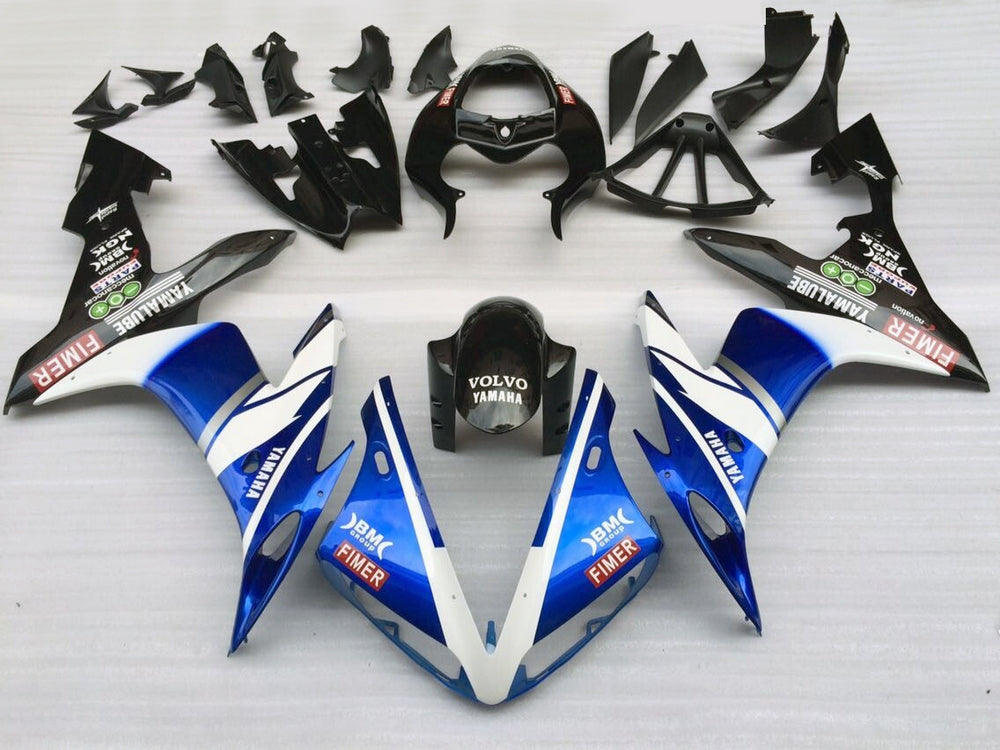 Fairings 2004-2006 Yamaha YZF-R1 Blue White Black FIMER Generic