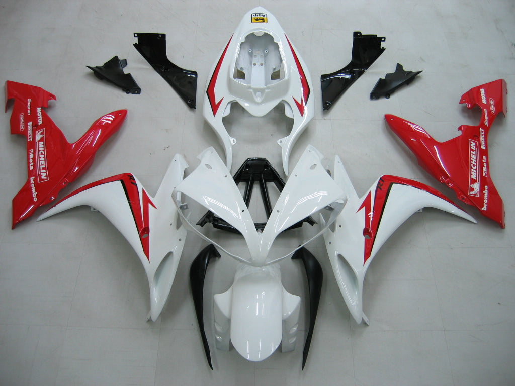 Fairings 2004-2006 Yamaha YZF-R1 White Red R1 Generic