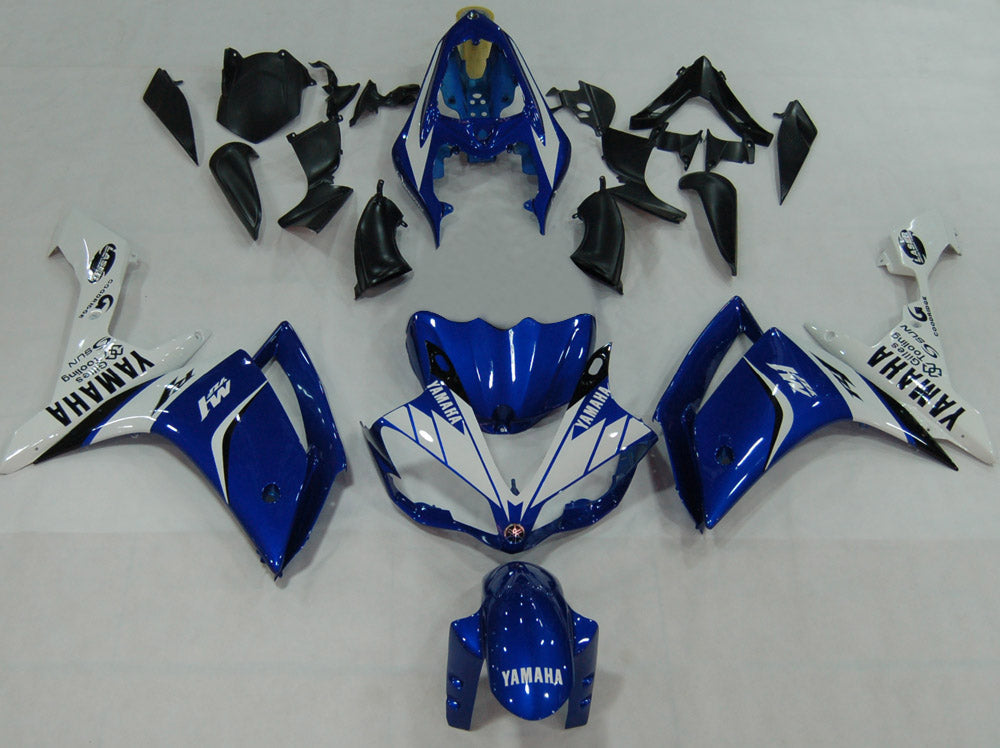 Fairings 2007-2008 Yamaha YZF-R1 Blue White R1 Generic