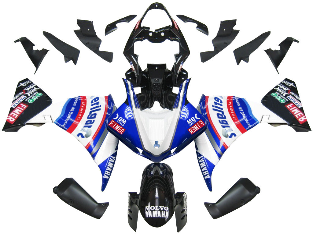 Fairings 2009-2011 Yamaha YZF-R1 Blue White Sterilgard Generic