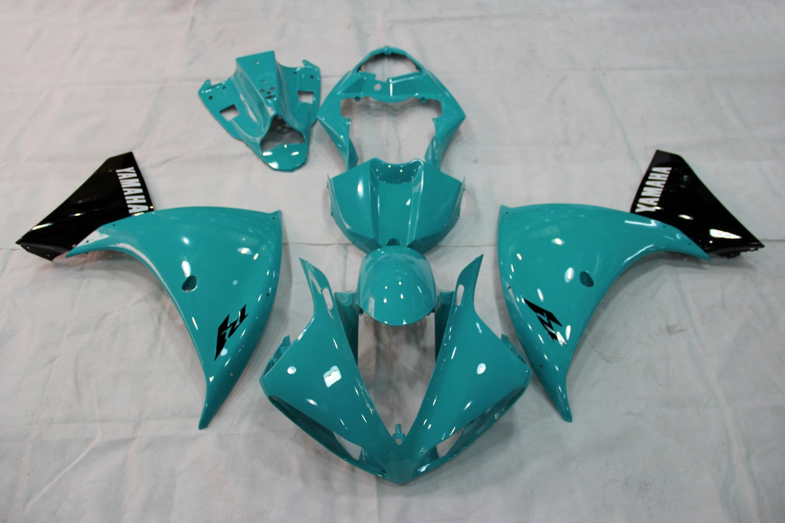 Fairings 2009-2011 Yamaha YZF-R1 Emerald Blue Generic