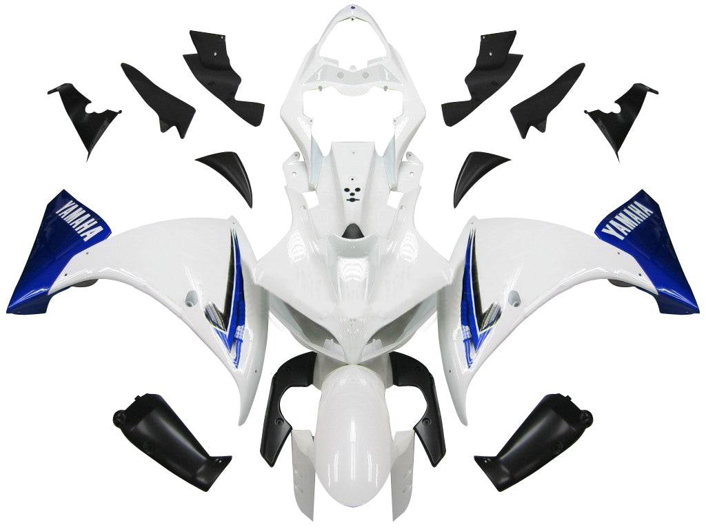 Fairings 2009-2011 Yamaha YZF-R1 White Blue Black R1 Generic