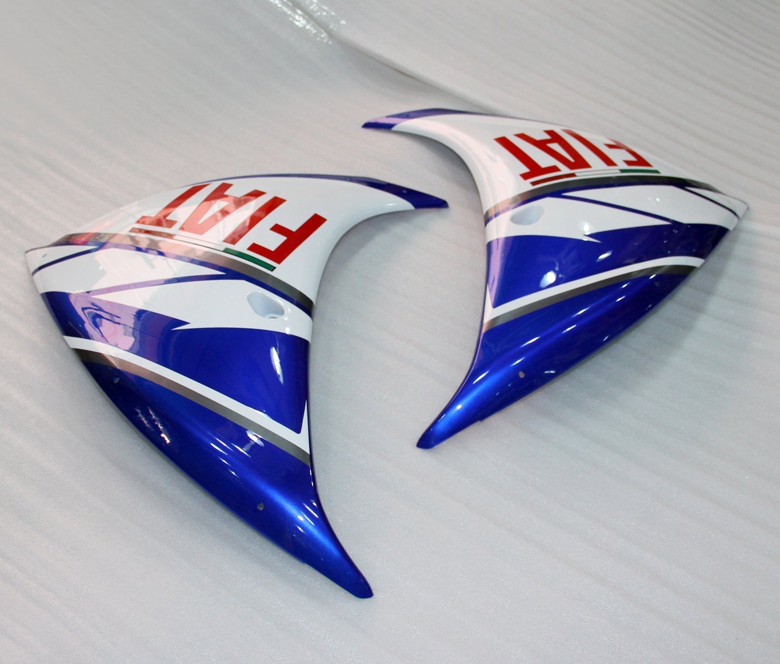 Fairings Plastics 2012-2014 Yamaha YZF R1 Blue White FIAT Generic