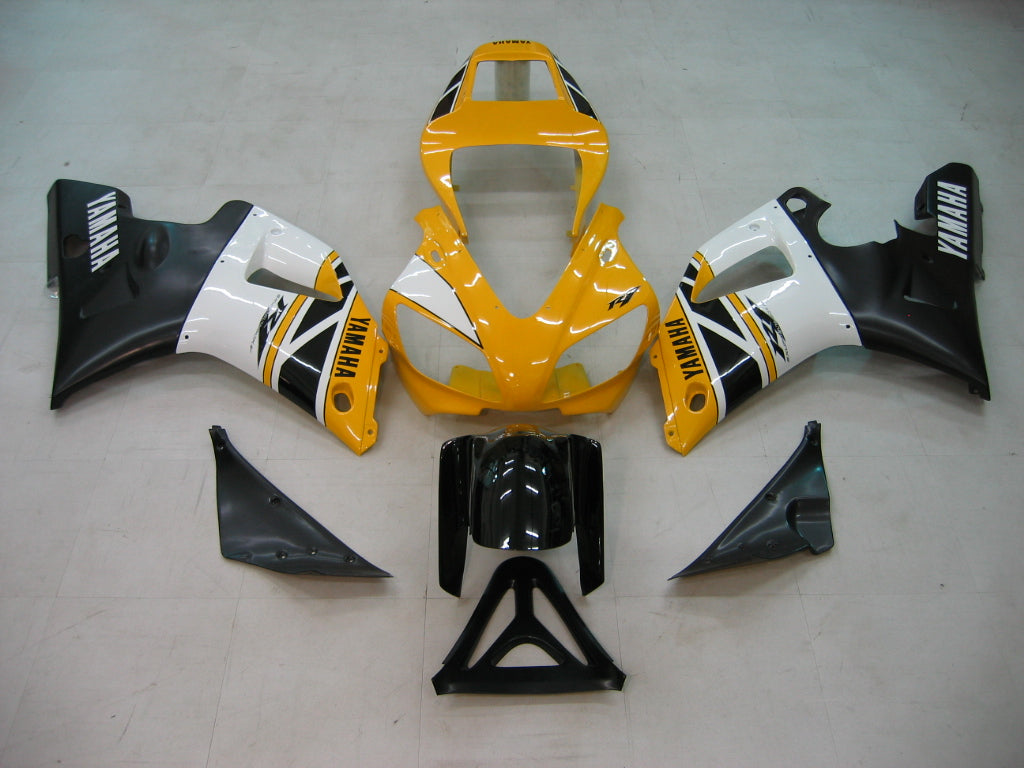 Fairings 1998-1999 Yamaha YZF-R1 Yellow White Black R1 Generic