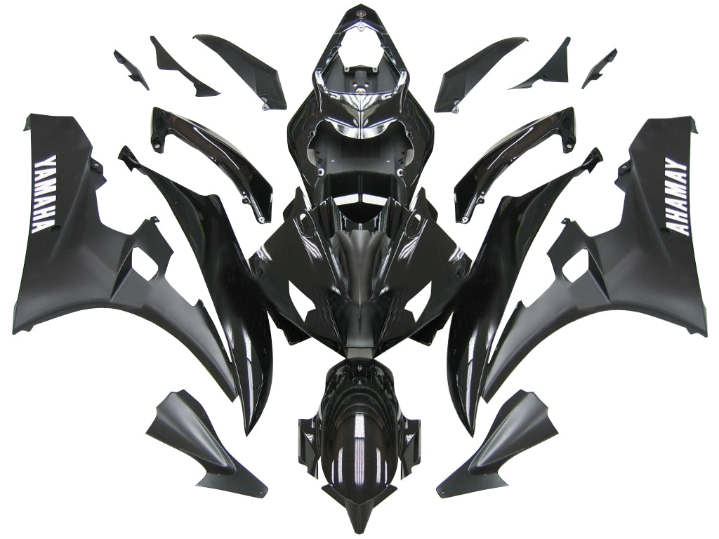 Carenados 2006-2007 Yamaha YZF-R6 Contraste Negro R6 Genérico