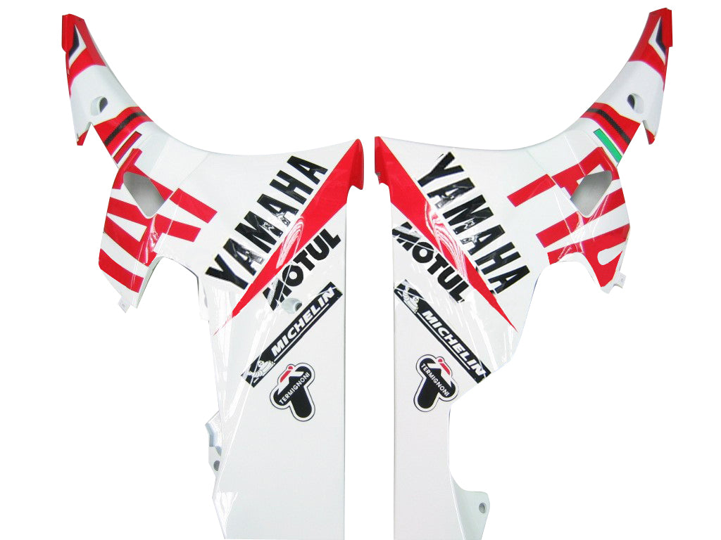 Fairings 2006-2007 Yamaha YZF-R6 White Red No.46 FIAT R6 Generic