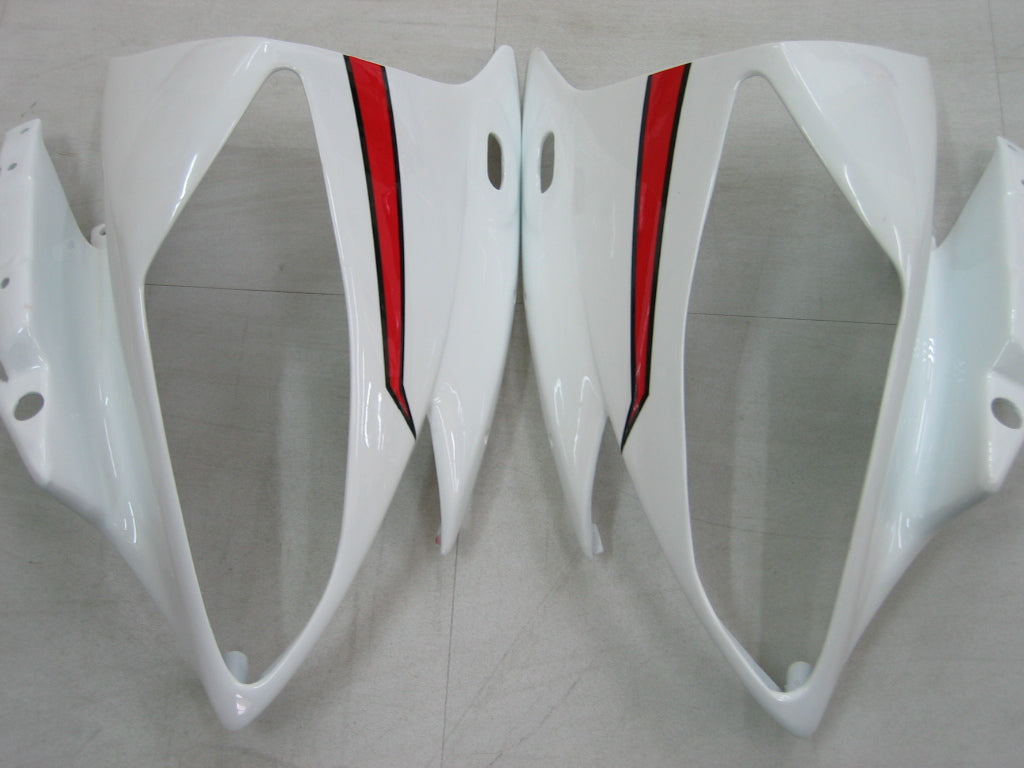 Fairings 2006-2007 Yamaha YZF-R6 White Red Michelin R6 Generic