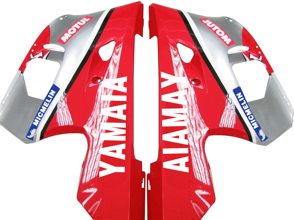 Fairings 1998-2002 Yamaha YZF-R6 Silver Red Fortuna R6 Generic