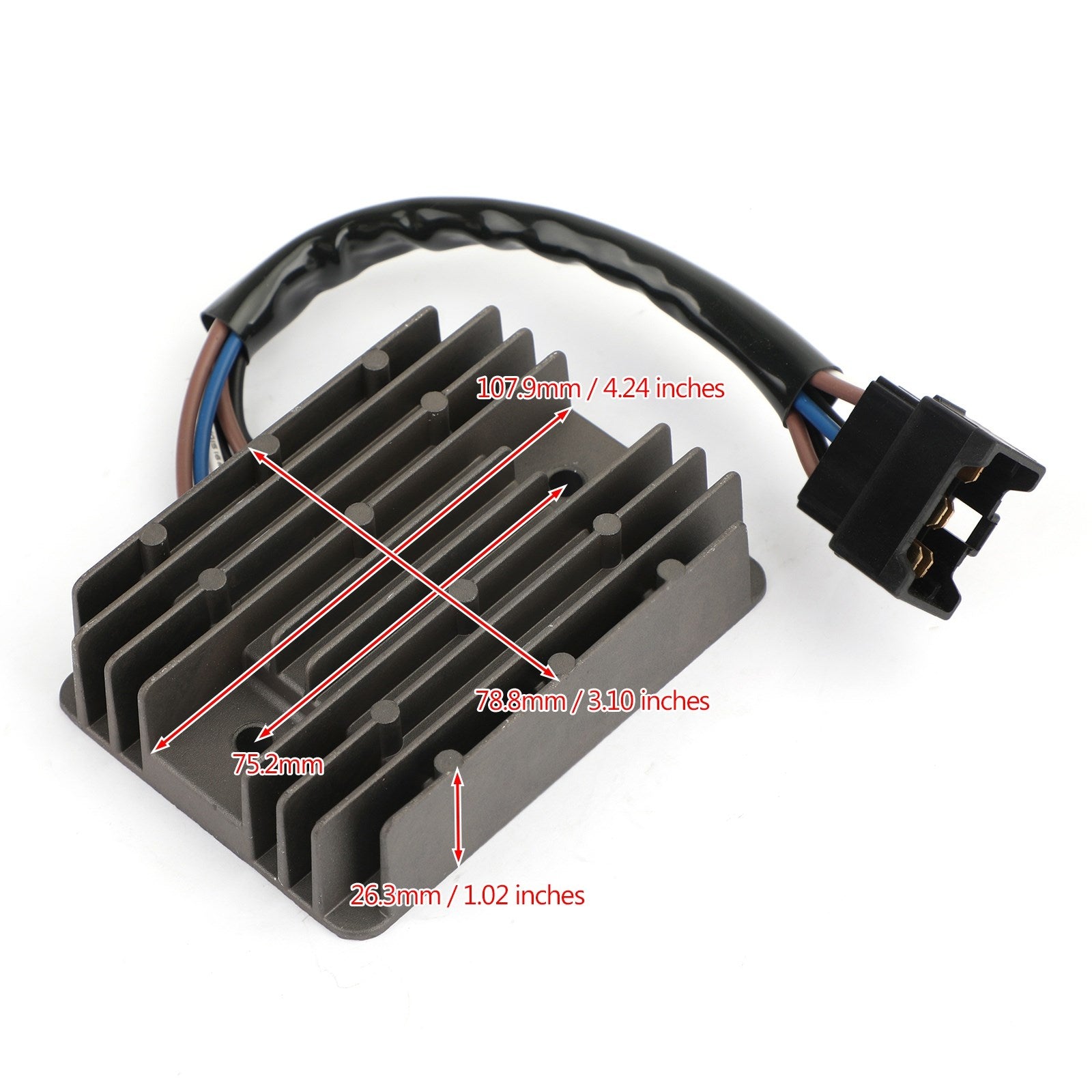 Honda GX440 GX630 GX660 GX690 31750-Z2E-803 Voltage Regulator Rectifier