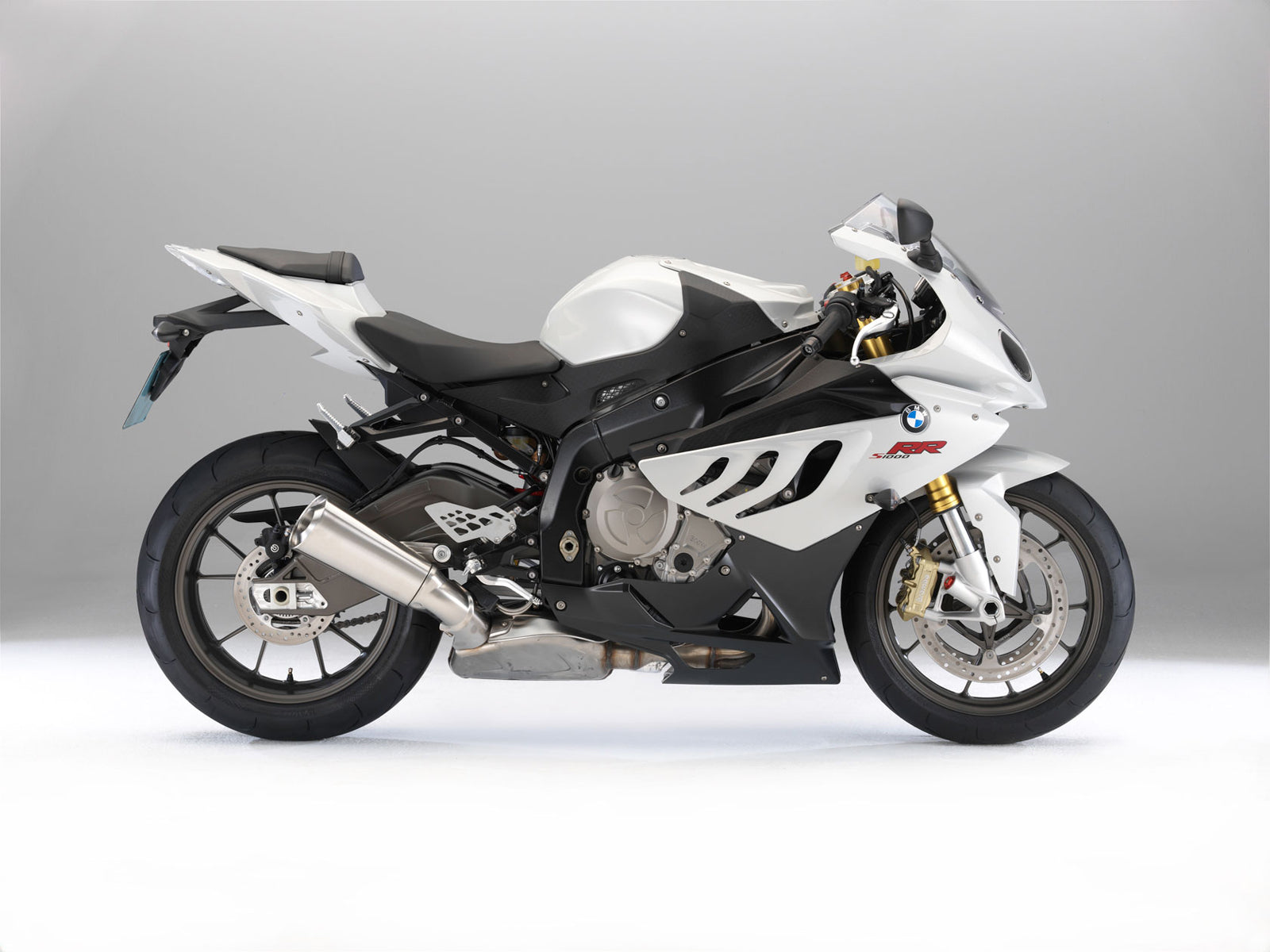 Carenados para BMW S1000RR blanco SRR genérico 2009-2014