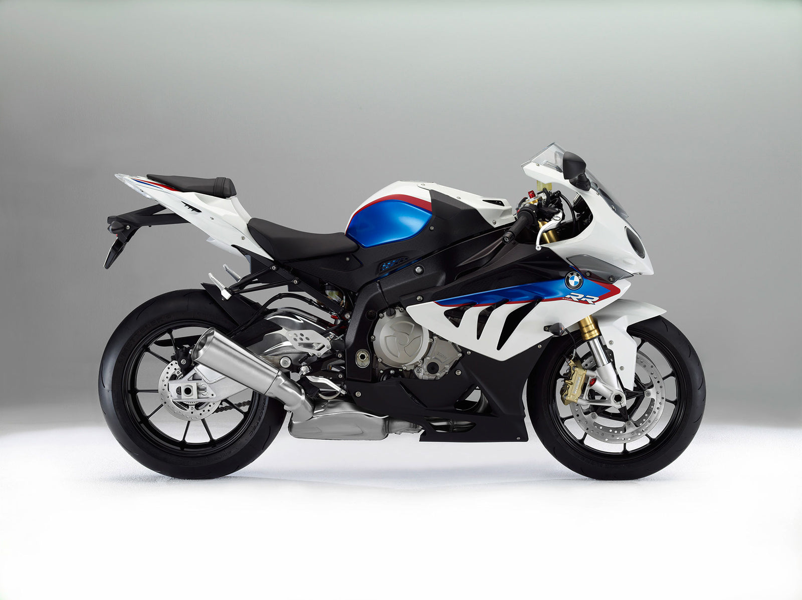 Carenados para BMW S1000RR 2009-2014 Blanco Azul SRR Genérico