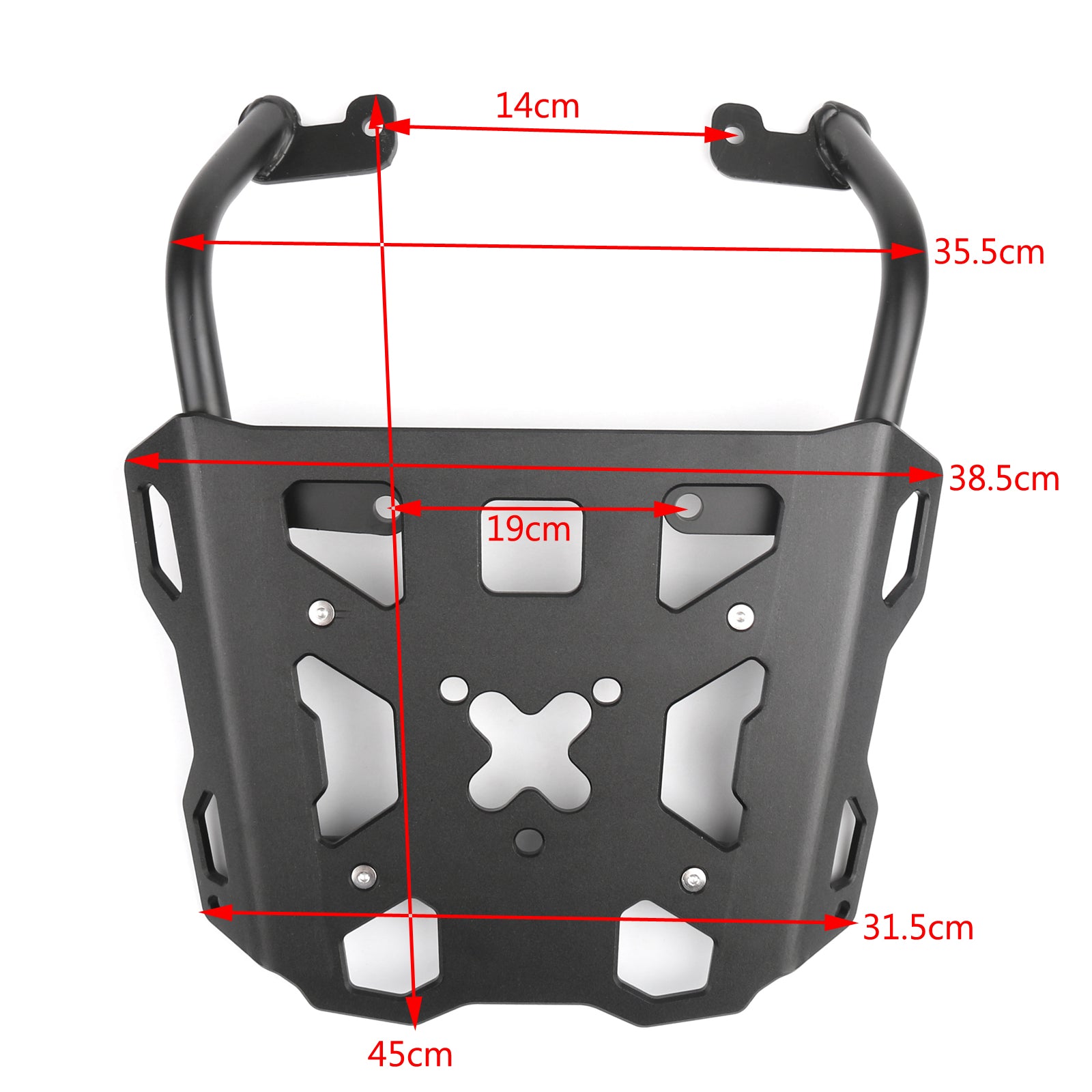 Rear Carrier Luggage Rack For Yamaha FJ MT-09 Tracer 2015-16 Generic