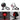 Red Flame Fire Rear Taillight Brake Light For Harley Cafe Racer Bobber, 2 Color