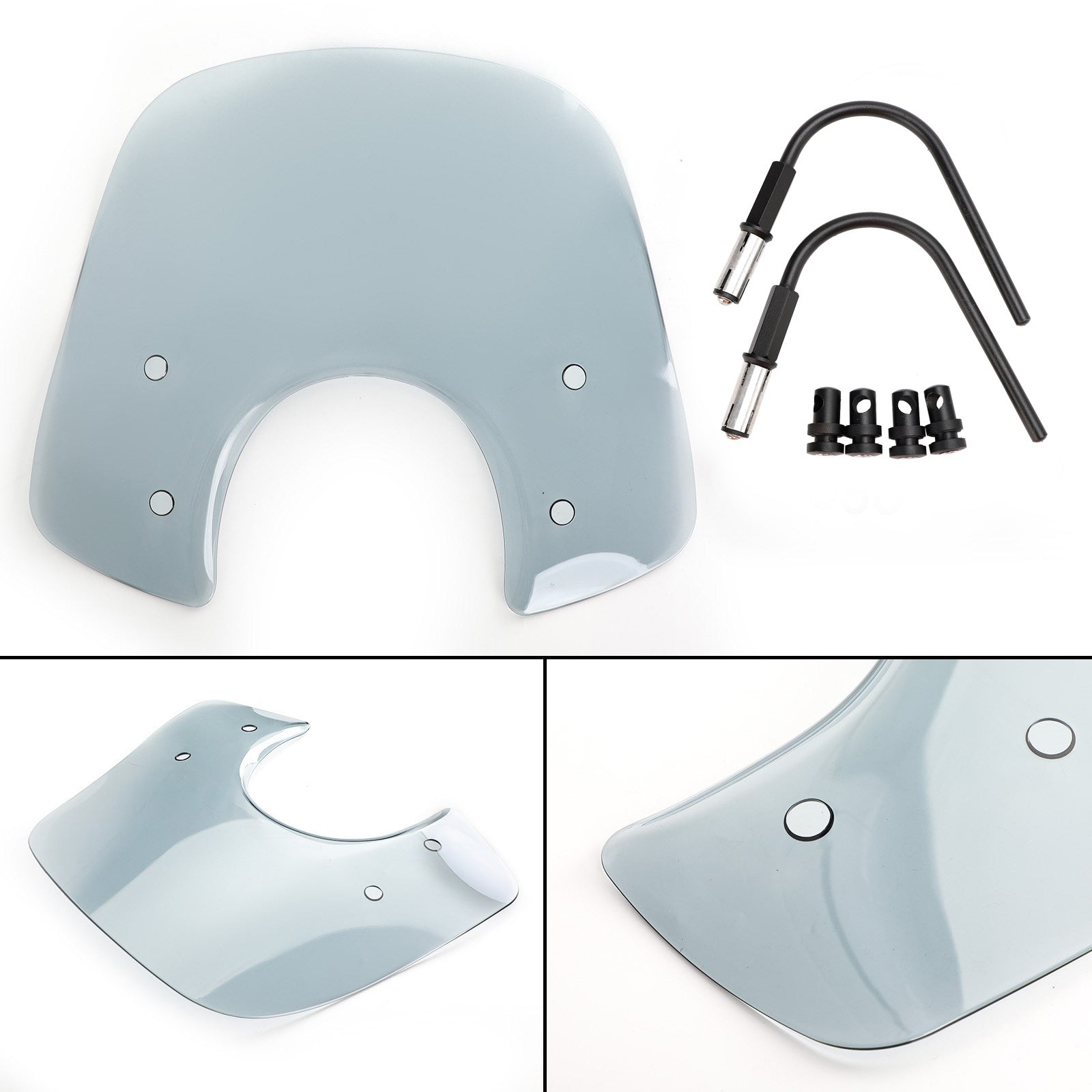 Parabrisas apto para Vespa LX50 LX125 LX150 GT200 GTS250ie GTS300 Super Generic