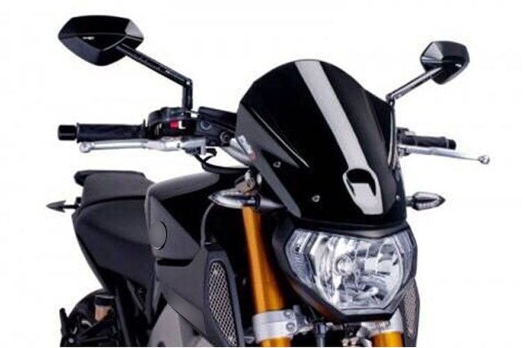 Parabrisas + soporte de pernos para Yamaha MT-09 FZ-09 (2013-2016) 2 colores genéricos