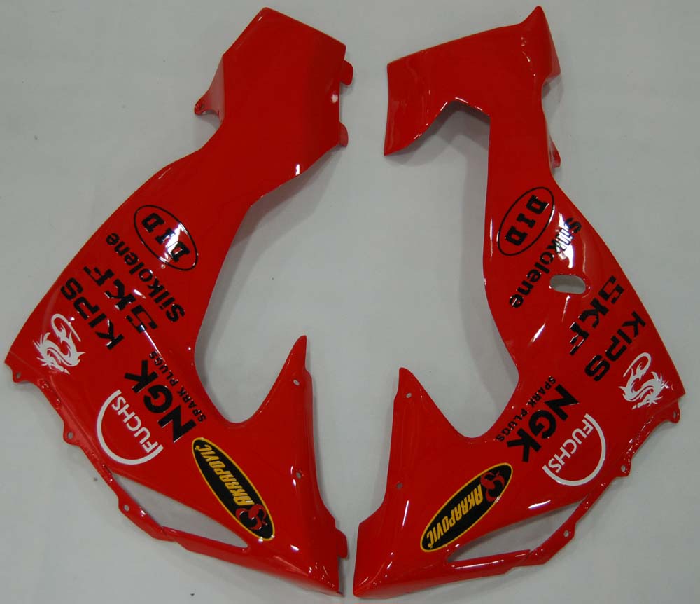 Fairings 2006-2007 Kawasaki ZX 10R Red Black No.56 Nakano Generic