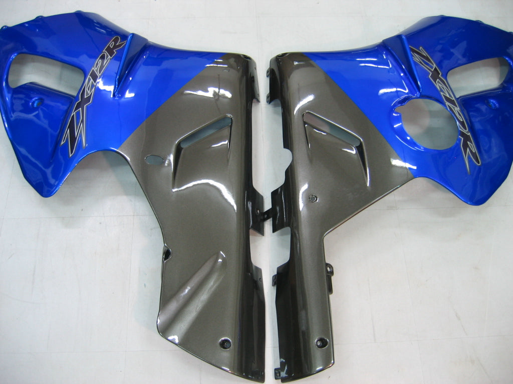 Fairings 2000-2001 Kawasaki ZX12R Blue & Black ZX12R Generic