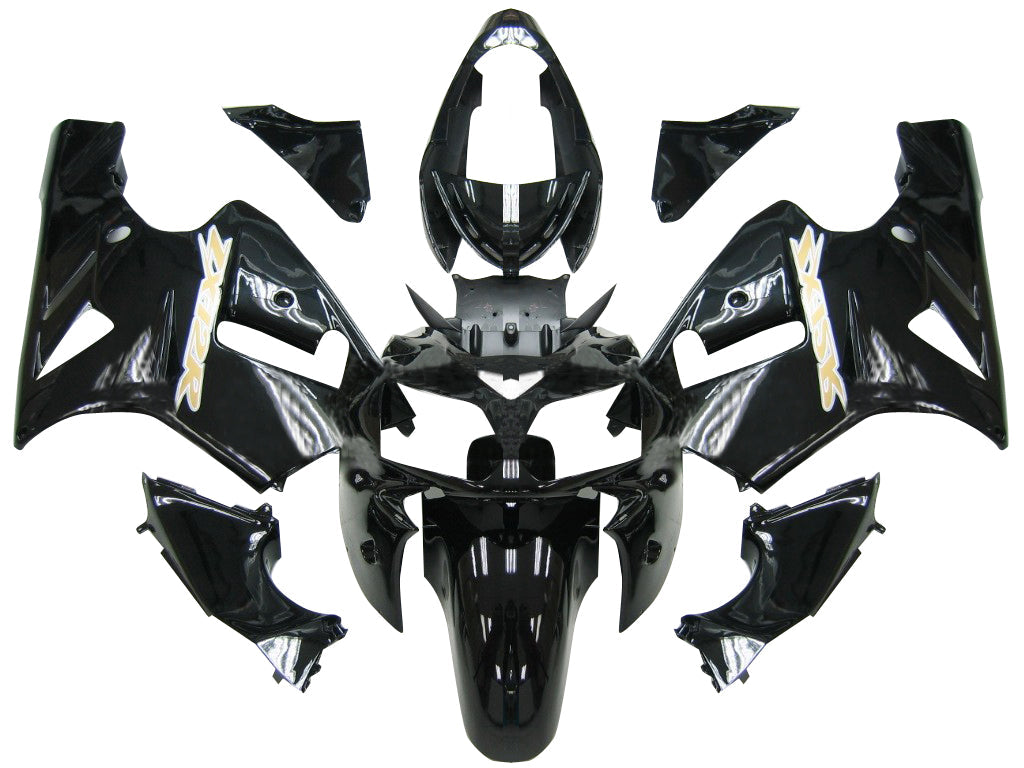 Fairings 2002-2005 Kawasaki ZX12R Black ZX12R Generic