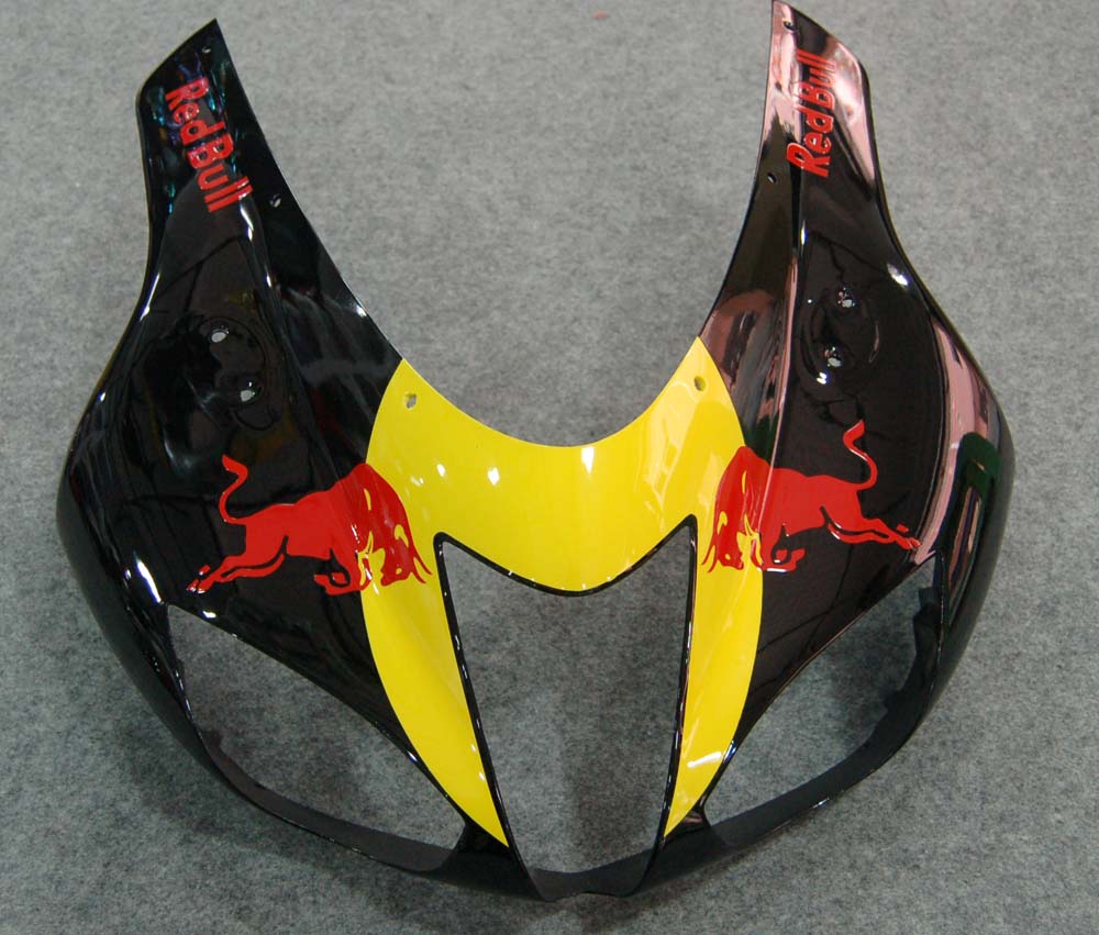 Fairings 2007-2008 Kawasaki ZX-R ZX636 Black Yellow Generic