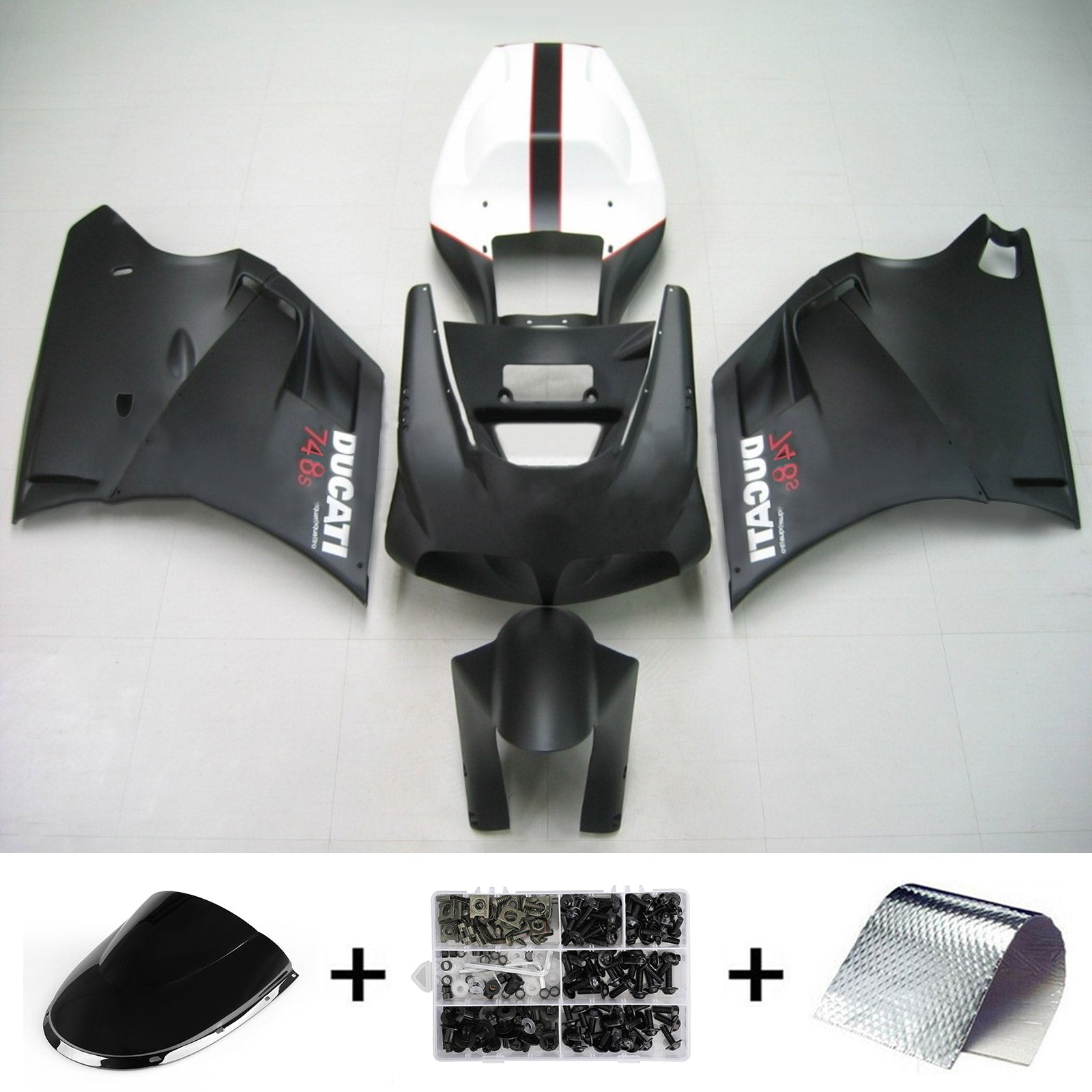 Ducati 996 748 1996-2002 Fairing Kit Bodywork ABS