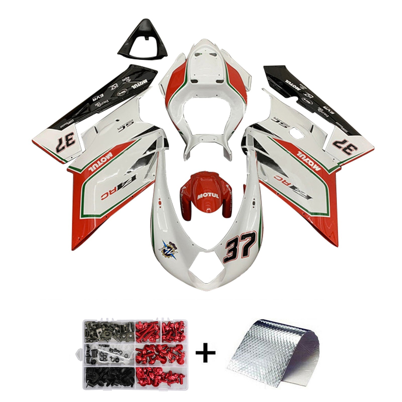 MV Agusta F4 1000 2005-2006 Fairing Kit Bodywork Plastic ABS