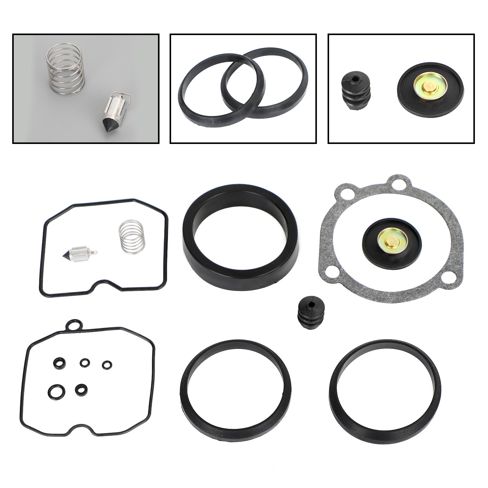 Kit de reconstrucción de carburador apto para CV tipo 1990-Up XL 883 1200 Softail Dyna genérico