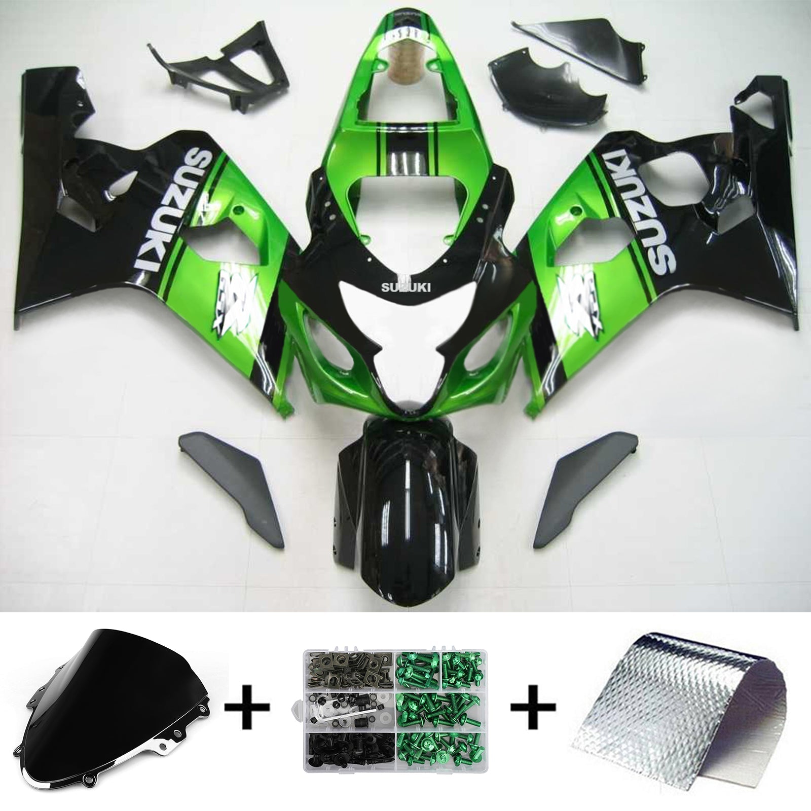 Suzuki GSXR 600/750 2004-2005 Kit Carenado Carrocería Plástico ABS