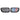 2PCS Gloss Black Front Bumper Grille Grill Fit BMW X3 E83 2007-2010 LCI