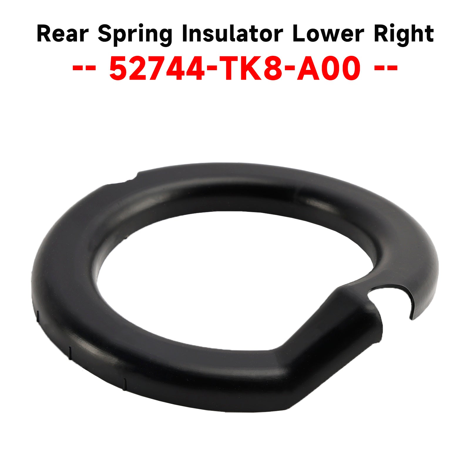 Rear Spring Insulator Lower Right 52744-TK8-A00 for Honda Odyssey 2011-2017