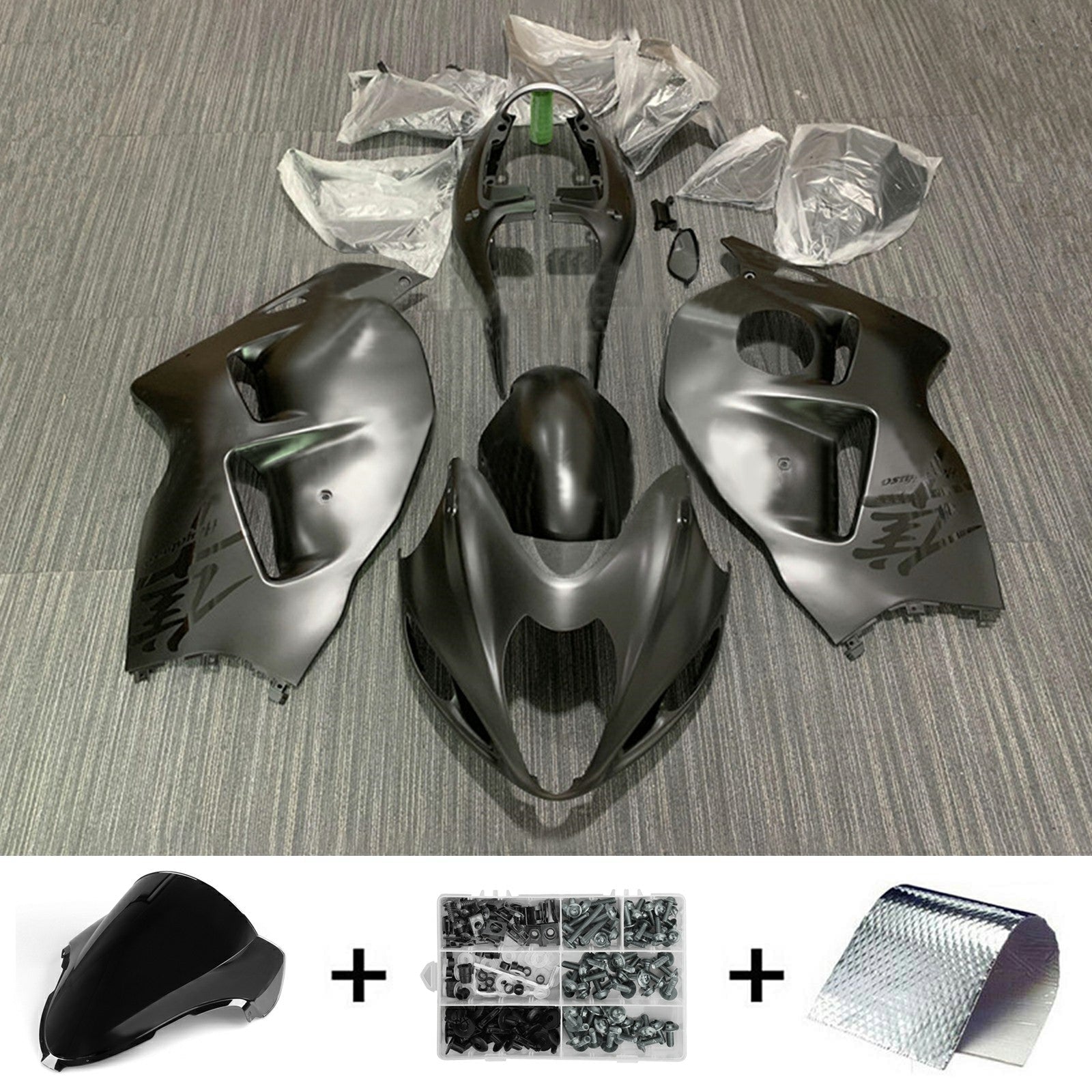 Suzuki Hayabusa GSX1300R 1999-2007 Fairing Kit Bodywork Plastic ABS