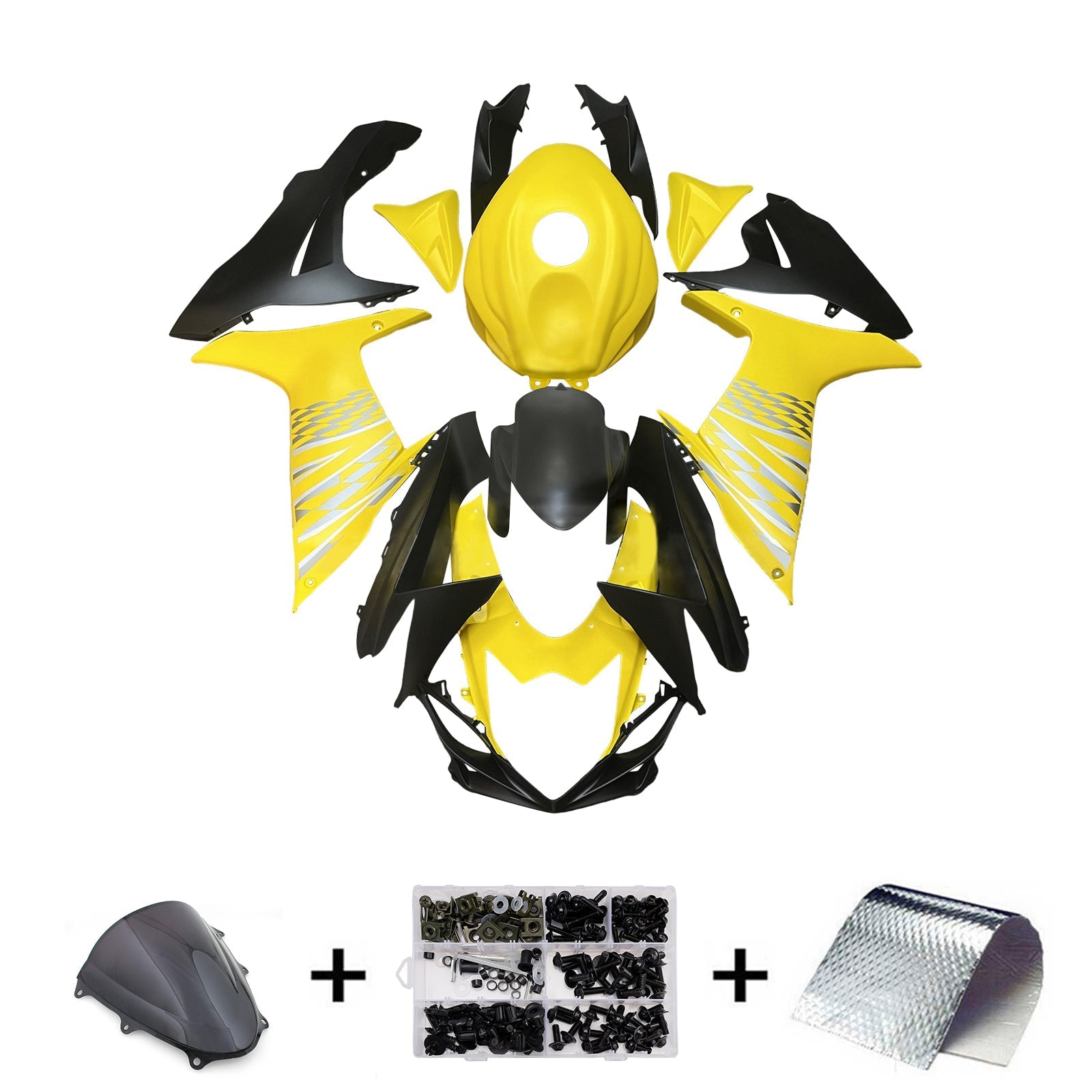 Injection Fairing Kit Bodywork Plastic ABS For Suzuki GSXR 600/750 2011-2025 K11