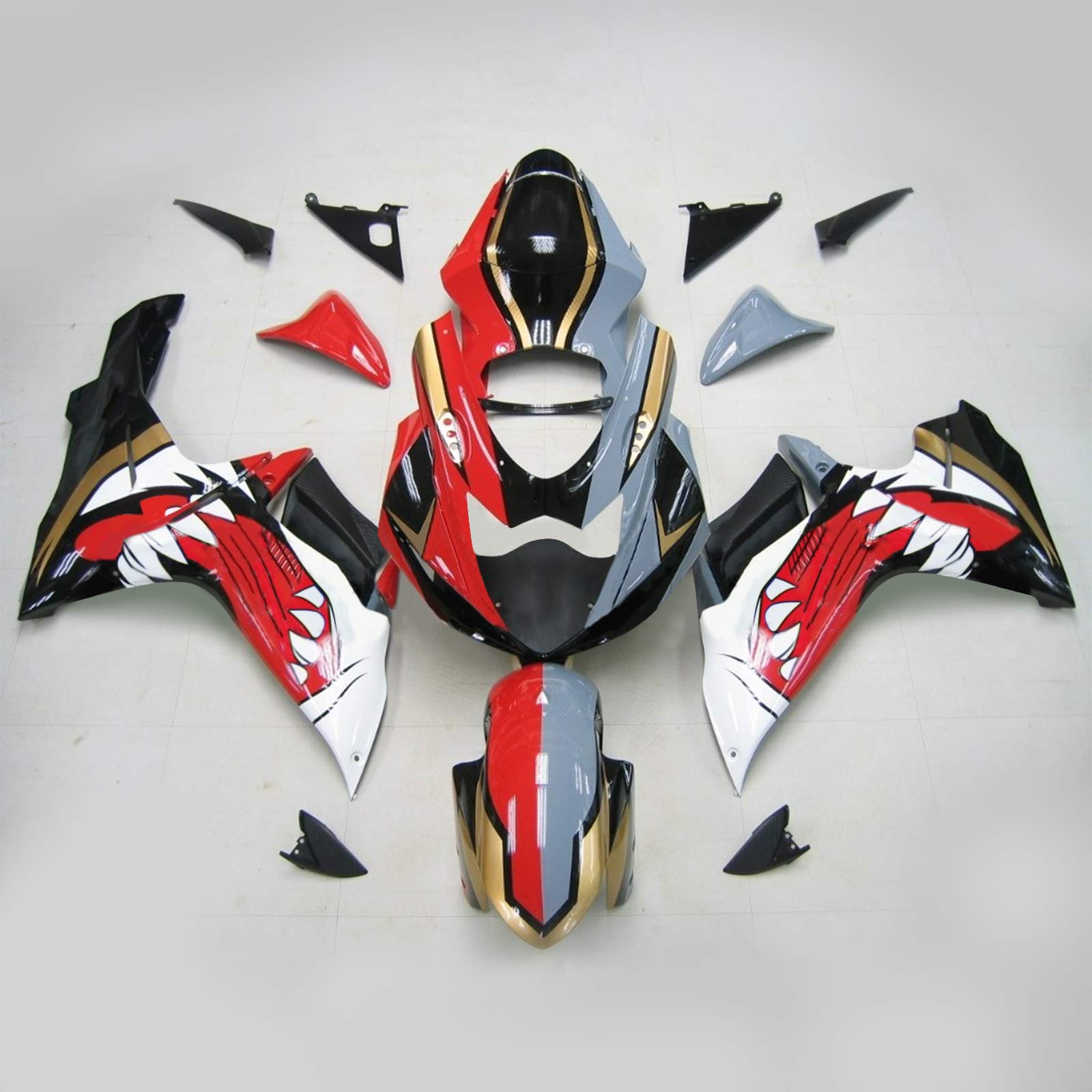 Suzuki GSXR 600/750 2011-2024 K11 Fairing Kit Bodywork Plastic ABS