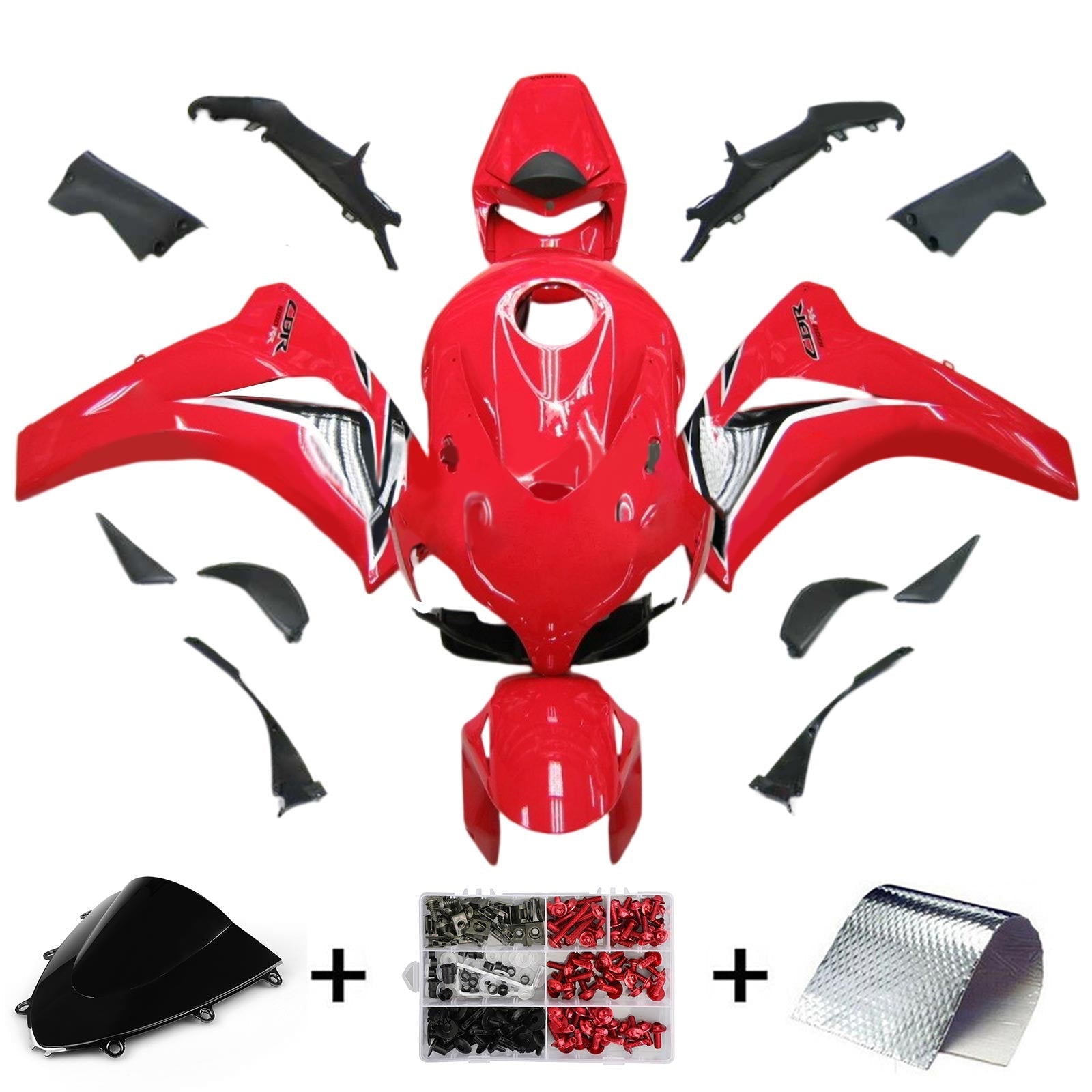 Honda CBR1000RR 2008-2011 Fairing Kit Bodywork Plastic ABS