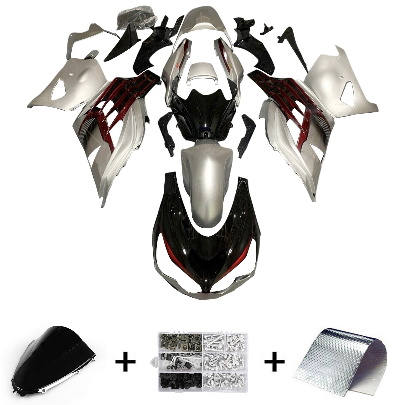 Kit Carenado Kawasaki ZX14R ZZR1400 2012-2022 Carrocería