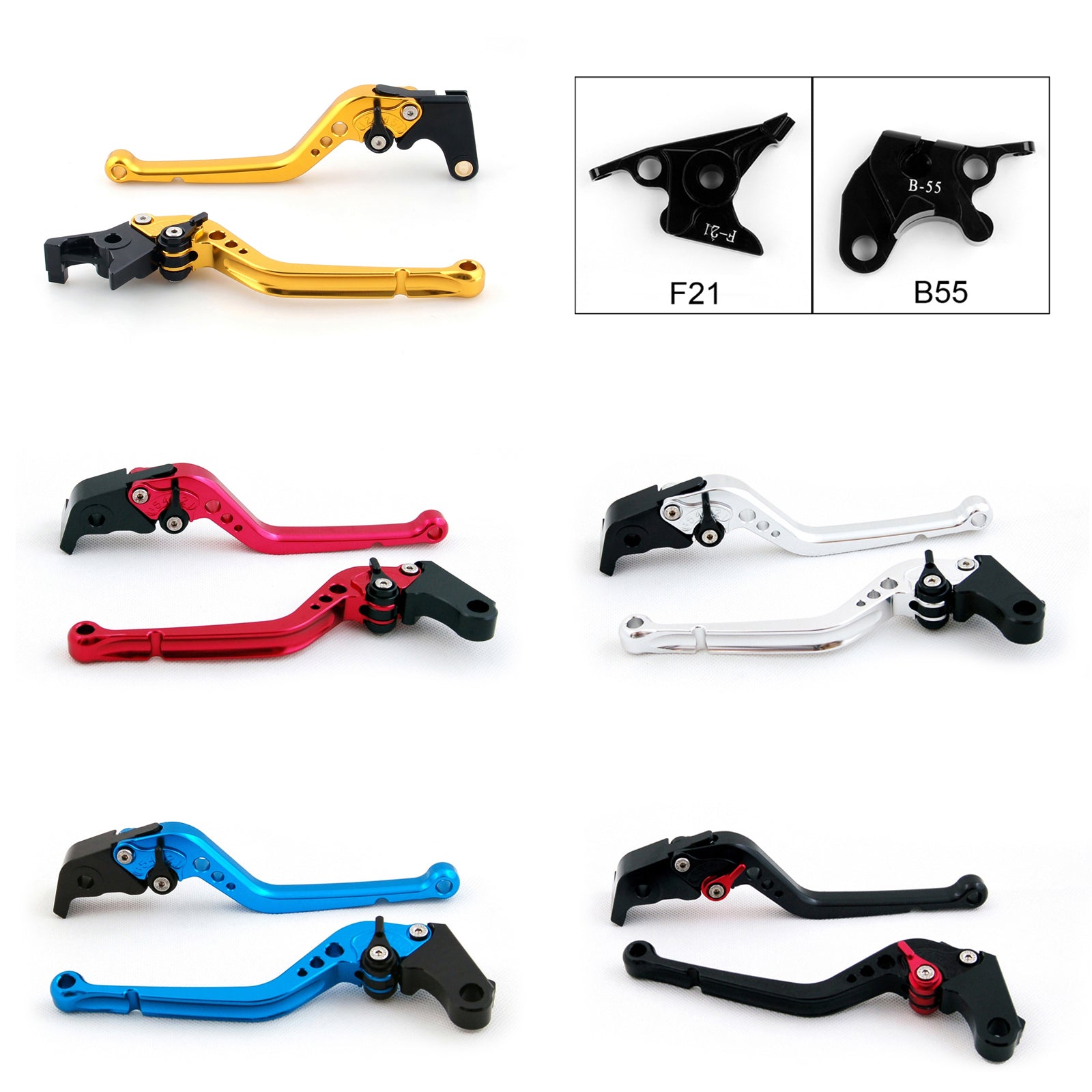 Long Brake Clutch Levers For Buell XB12 XB9 Ulysses XB12XT XB12X Black Generic