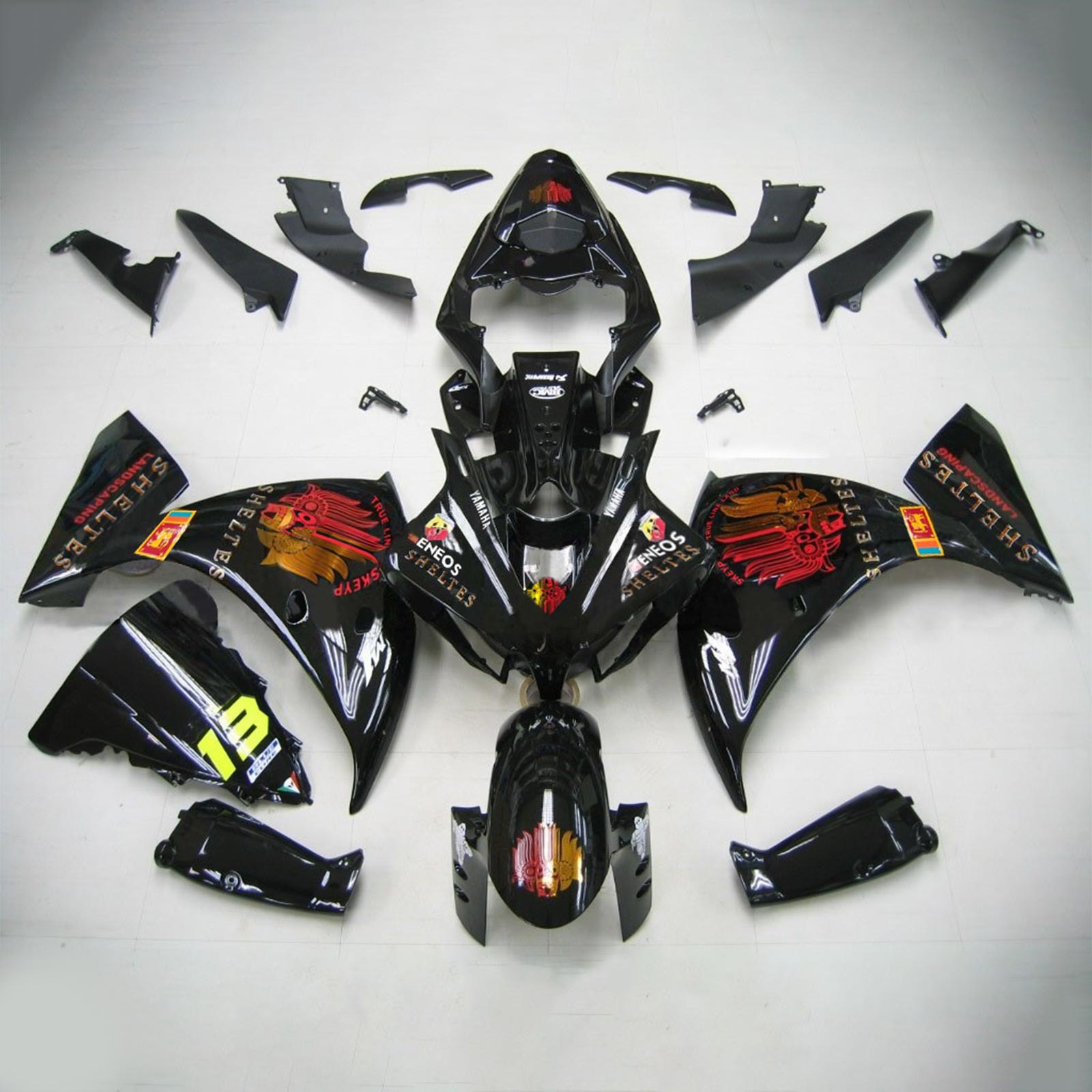 Kit de carenado para Yamaha YZF 1000 R1 2012-2014 Genérico