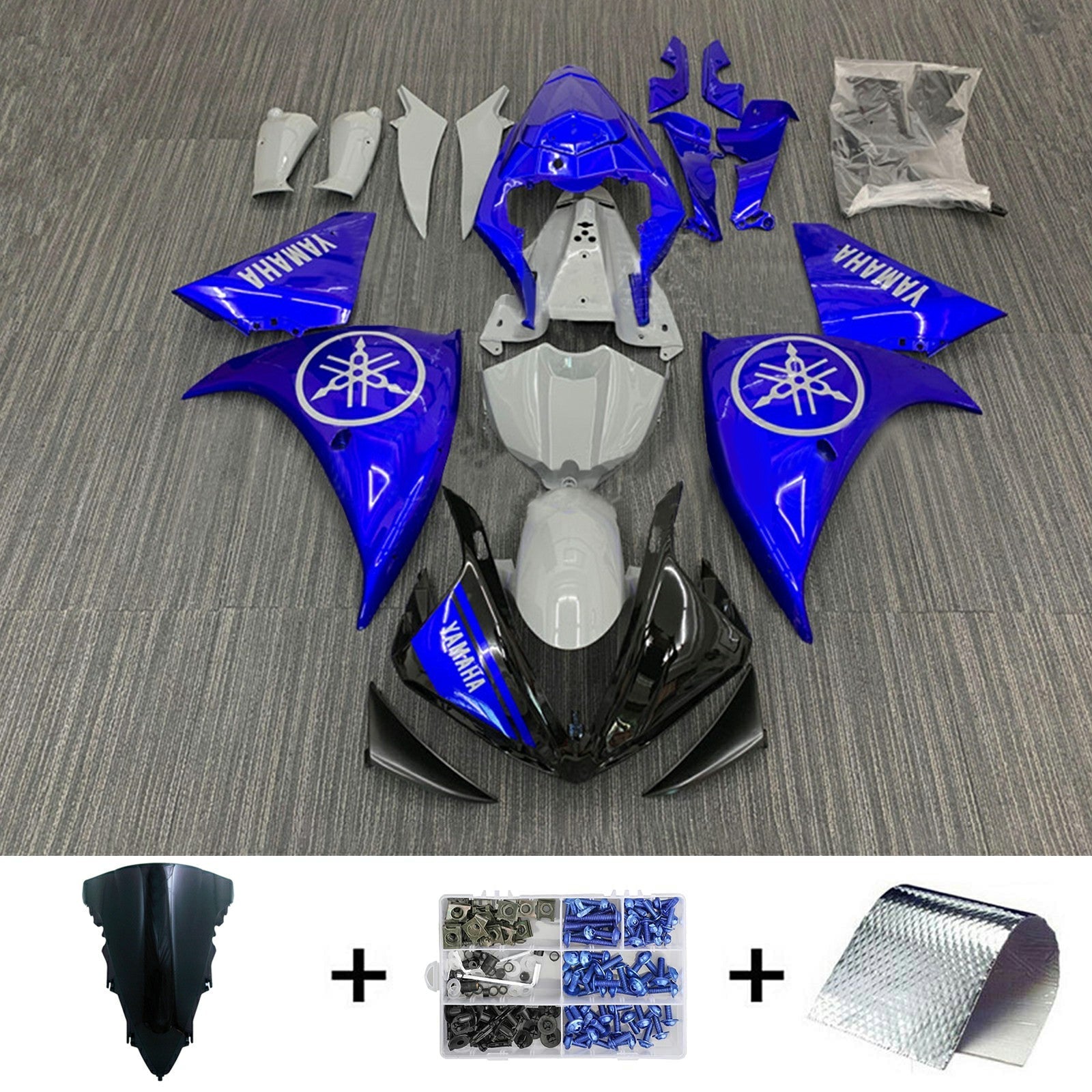 Yamaha YZF 1000 R1 2009-2011 Kit Carenado Carrocería Plástico ABS