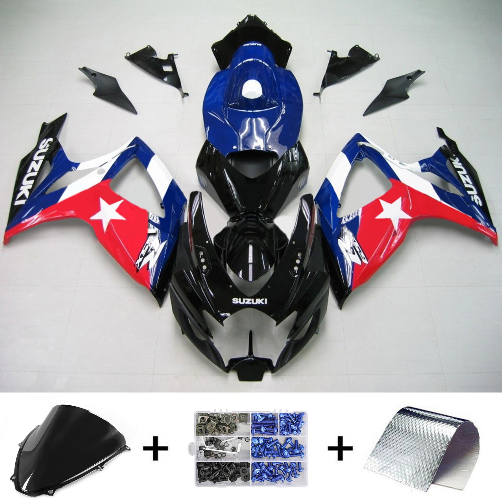 Suzuki GSXR 600/750 2006-2007 Fairing Kit