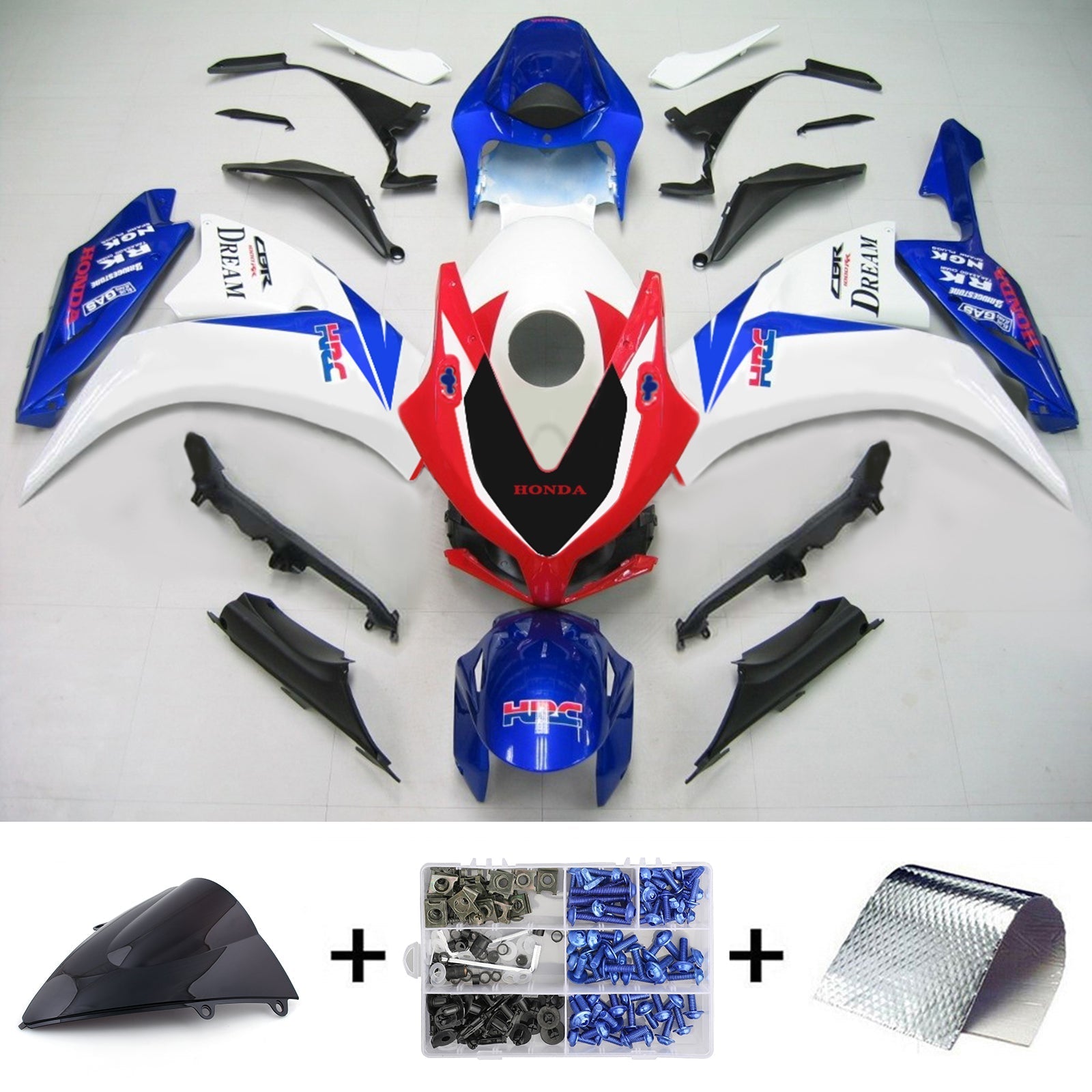 Honda CBR1000RR 2012-2016 Fairing Kit Bodywork Plastic ABS