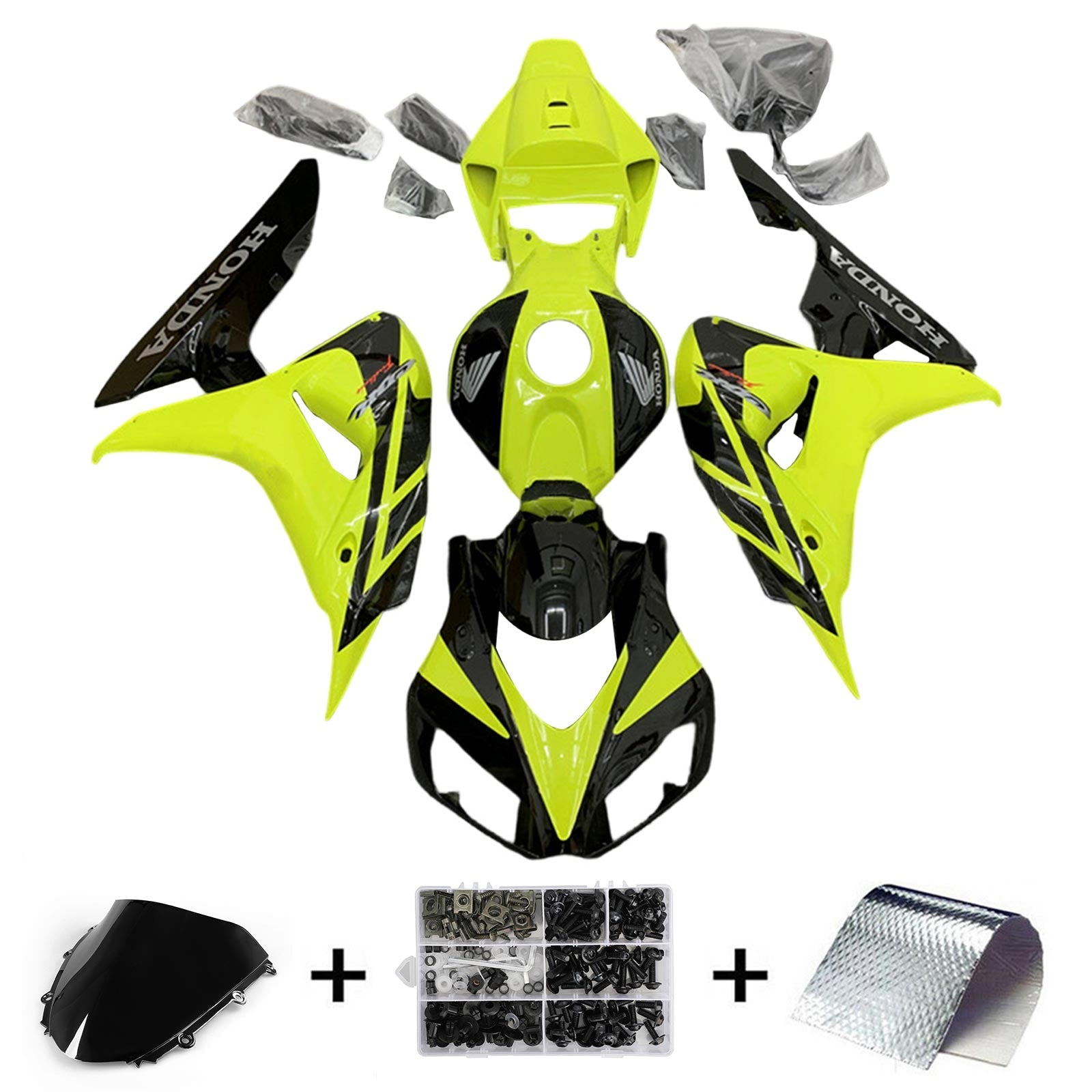 Honda CBR1000RR 2006-2007 Fairing Kit Bodywork Plastic ABS