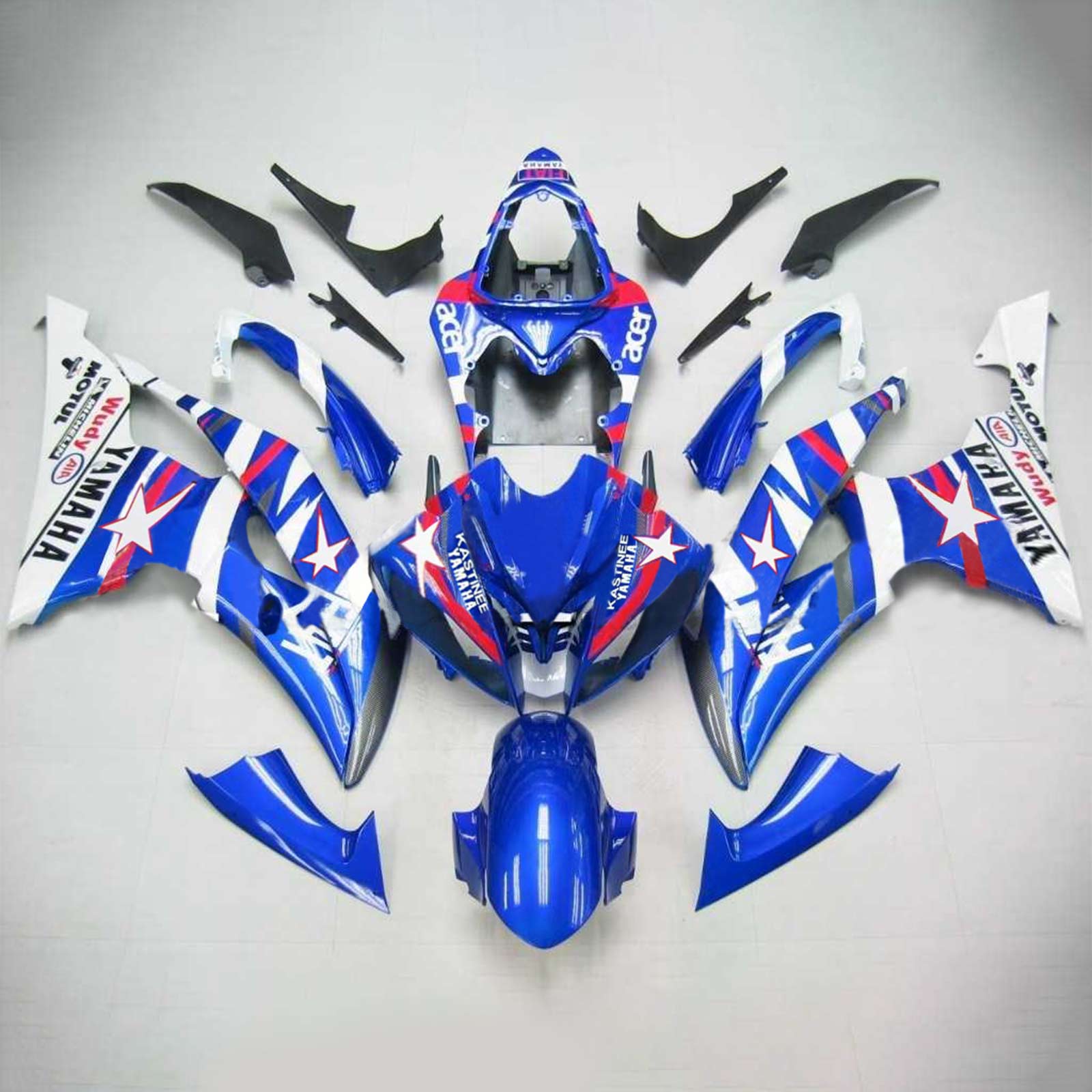 Kit de carenado para Yamaha YZF 600 R6 2008-2016 Genérico