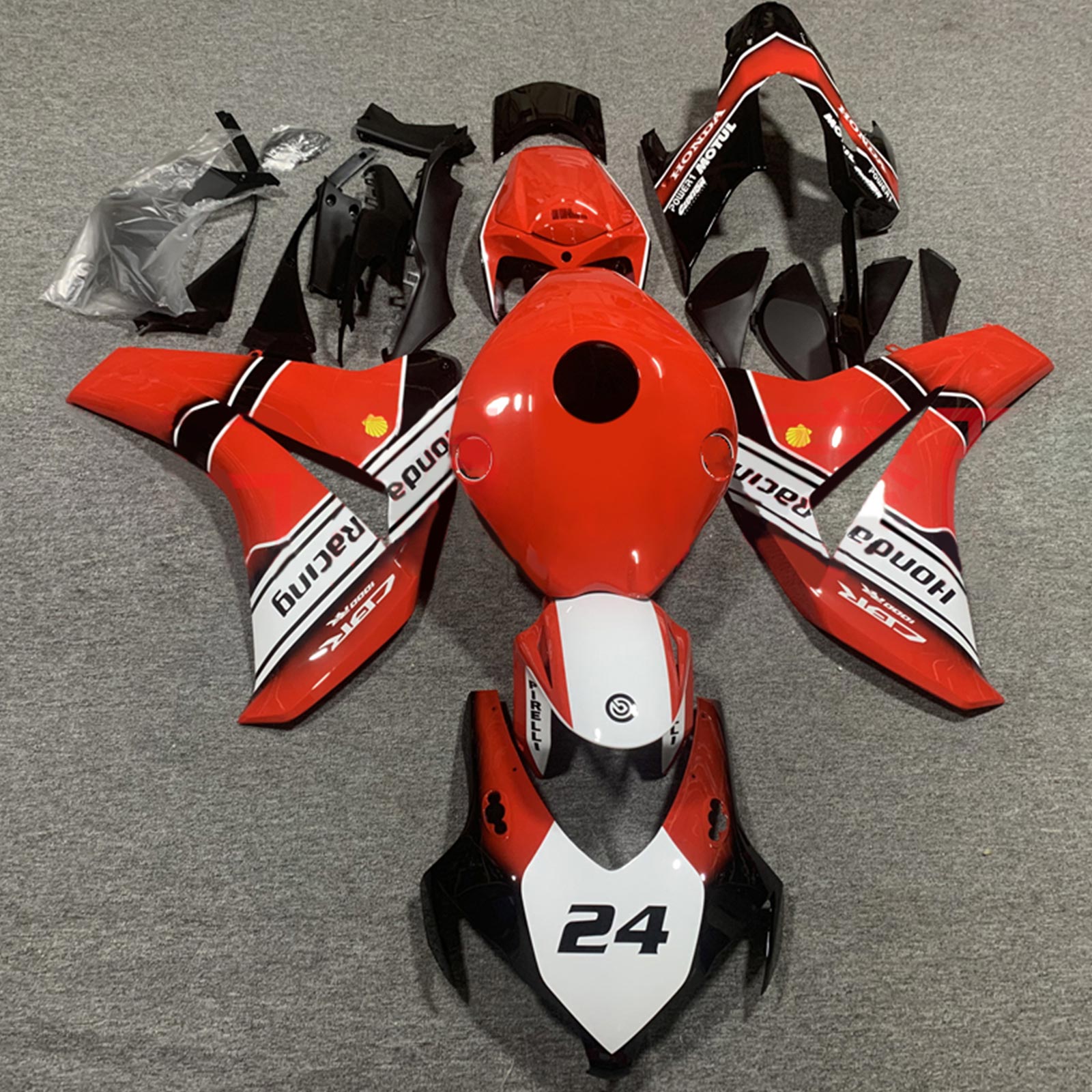 Honda CBR1000RR 2008-2011 Kit Carenado Carrocería Plástico ABS