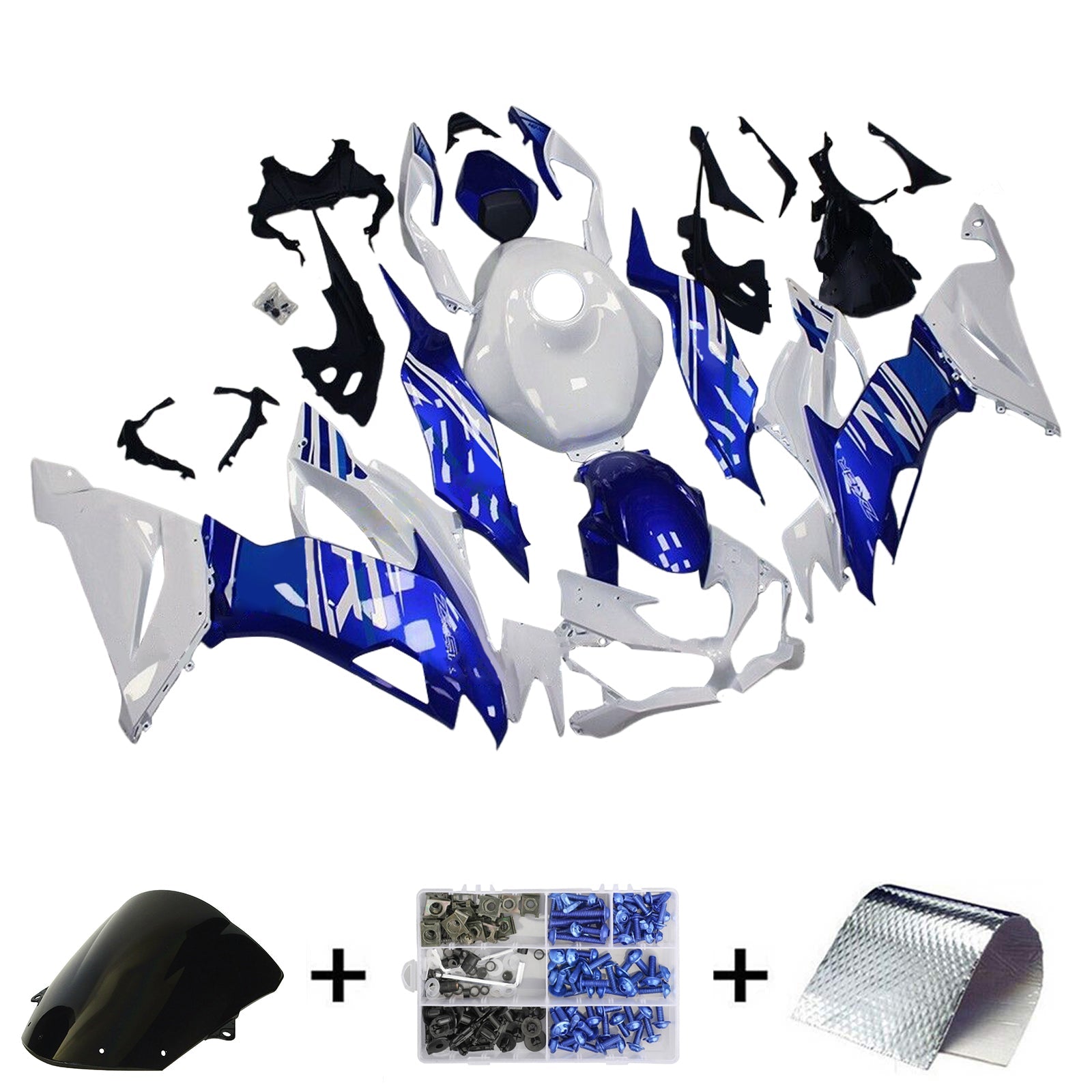 Kawasaki ZX6R 2019-2023 Fairing Kit Bodywork Plastic ABS