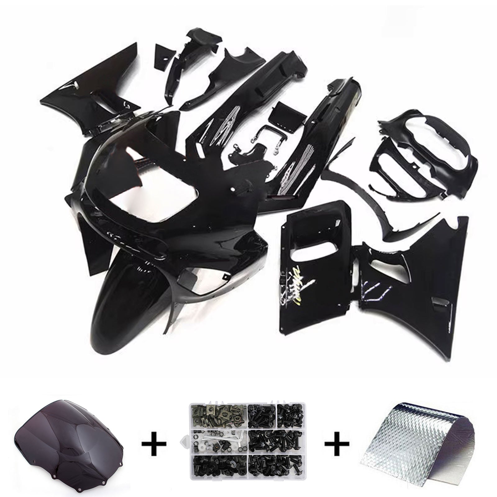 Kawasaki ZZR400 1993-2007 ZZR600 1998-2003 Kit Carenado Carrocería Plástico ABS