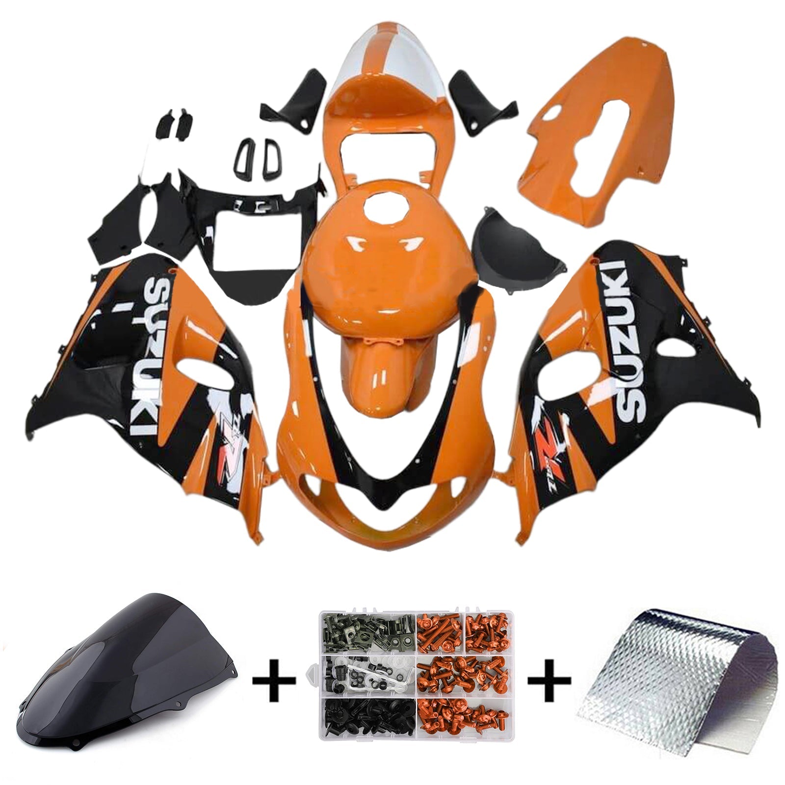 Amotopart Suzuki TL1000R 1998-2003 Fairing Kit Bodywork Plastic ABS