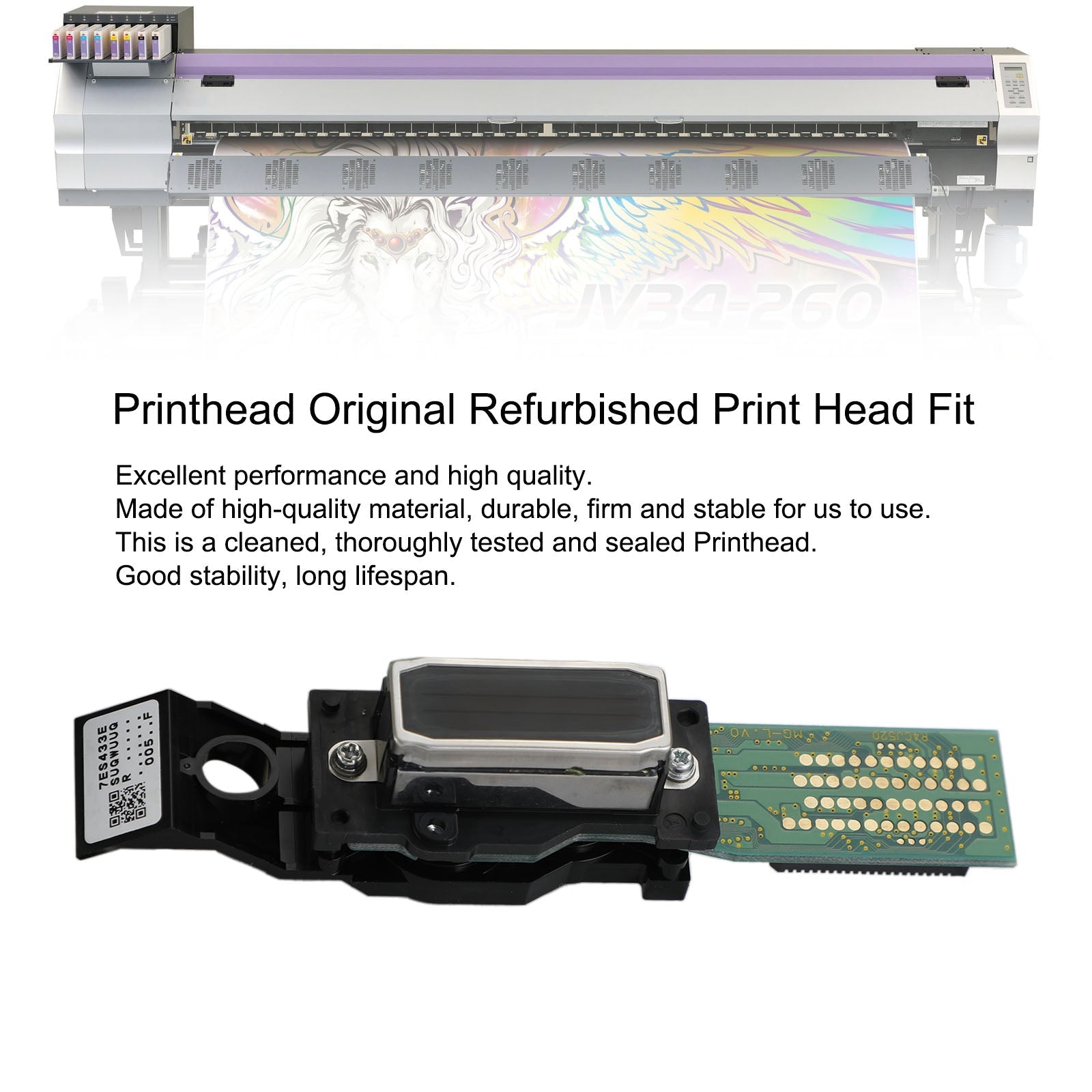 PRINT HEAD for E pson Roland DX4 XC-540 / XJ-740 / SJ-1045MIMAKI JV4 JV3