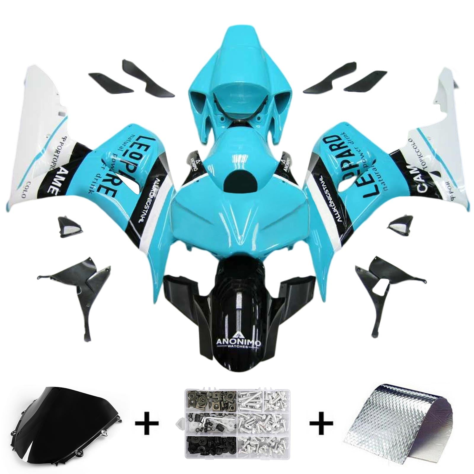 Honda CBR1000RR 2006-2007 Fairing Kit Bodywork Plastic ABS