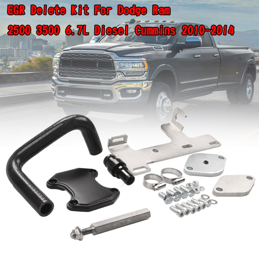 EGR Delete Kit For Dodge Ram 2500 3500 6.7L Diesel Cummins 2010-2014 Generic